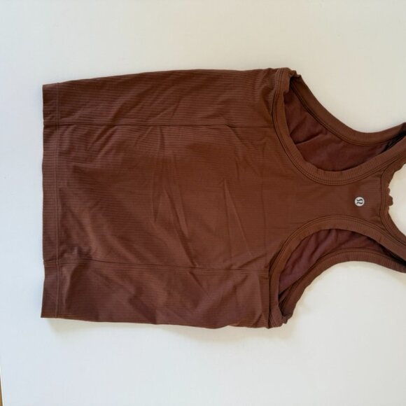 Roasted Brown Lululemon Ebb to Street Tank Top - Picture 4 of 7